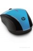 HP X3000 Wireless Optical Mouse(USB, Blue)